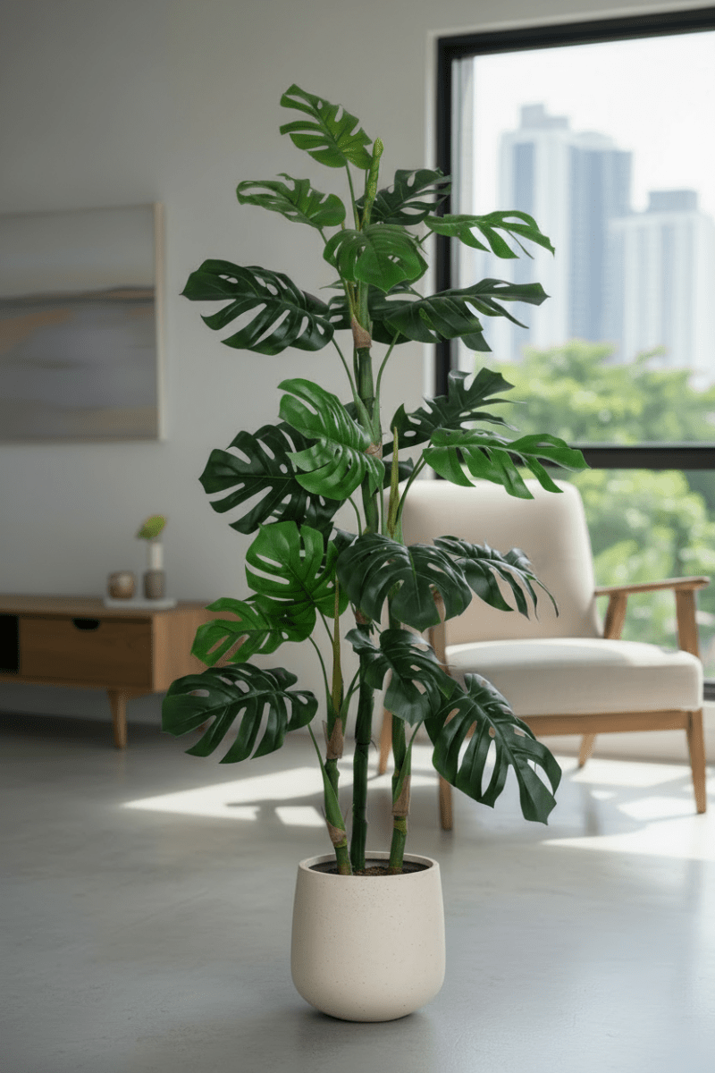 Monstera Tree (Life - life Artificial) - Potted plant - 5148161961593 - Tumbleweed Plants - Online Plant Delivery Singapore