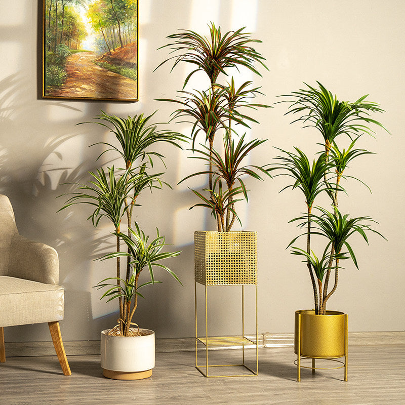 horsetail plant indoor Horsetail Dracaena Life-like Artificial Tree