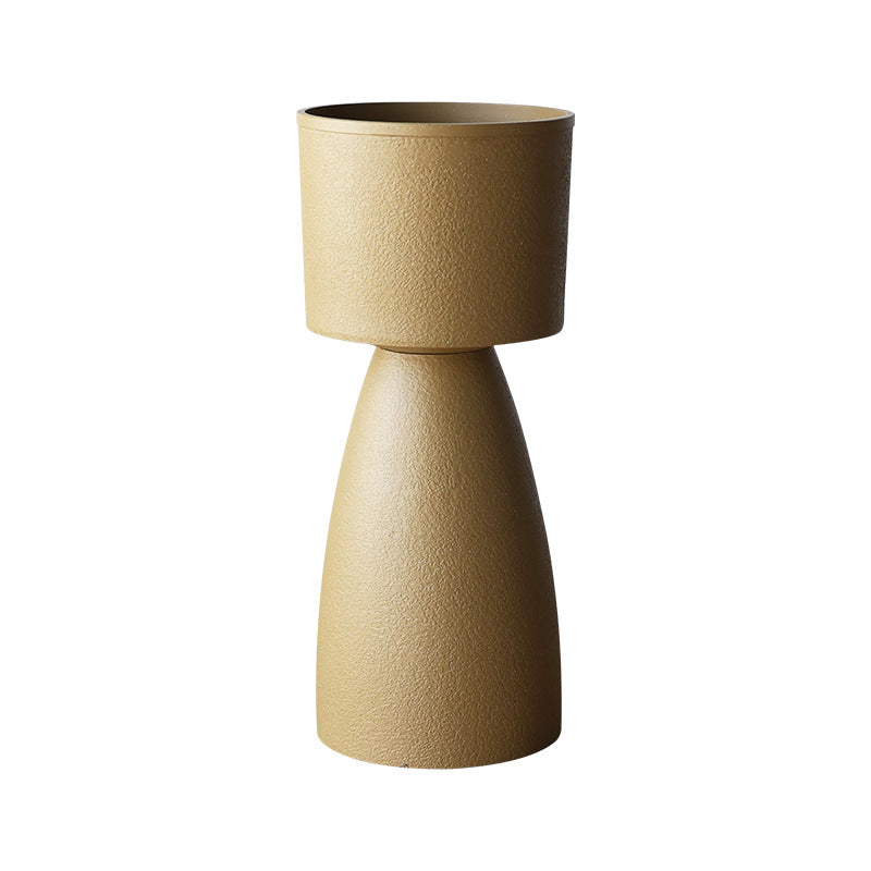 Tall Tora Pot with Base - Large