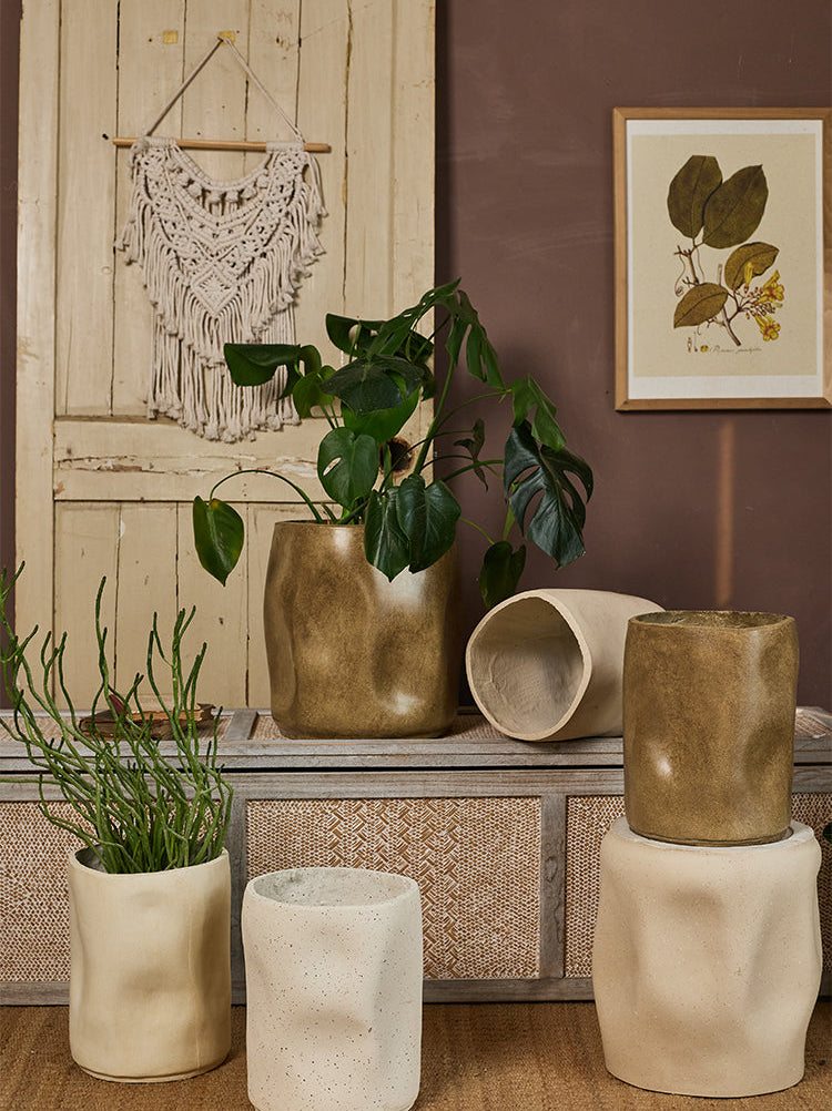 Rustic Wave Pot