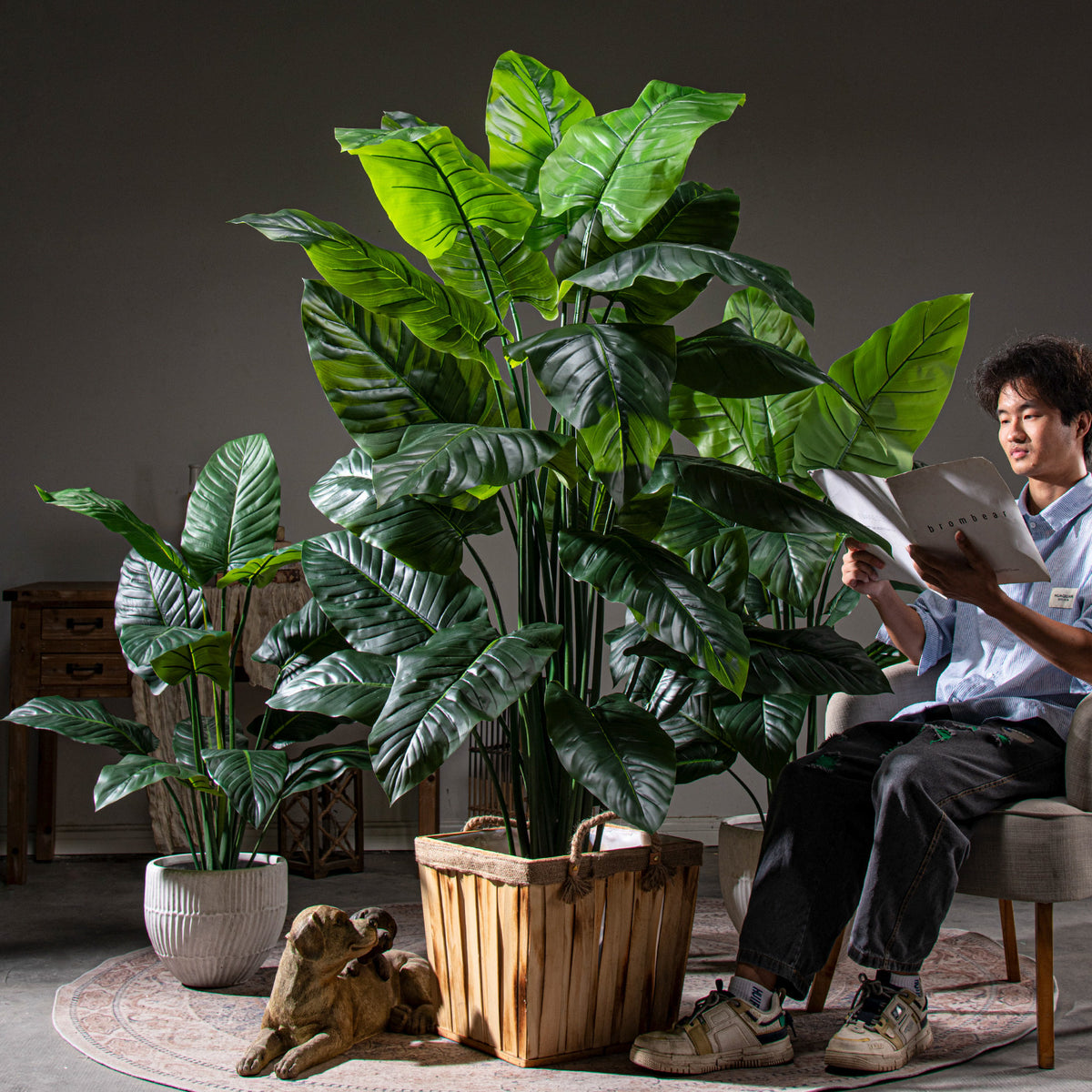 Taro Tree - Life-like Artificial