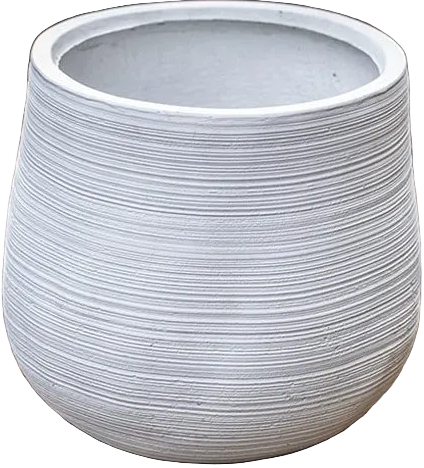 XL Stripes Tulip Pot