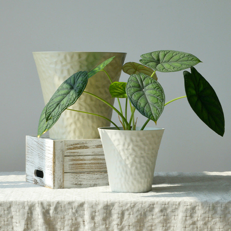 Luna Straight Cloudstone Planter - L