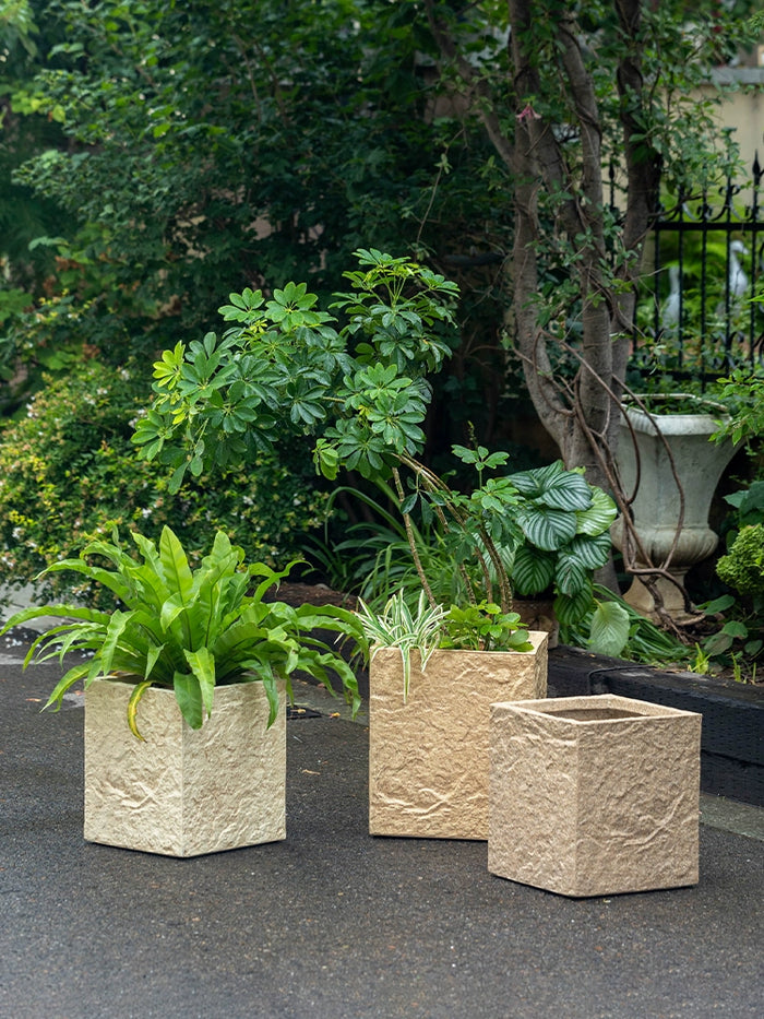 Cube Rock Pot - XL