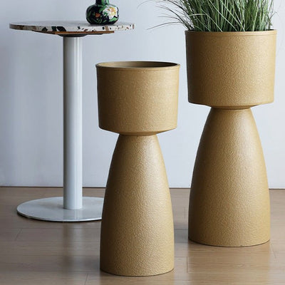 Tall Tora Pot with Base - Large