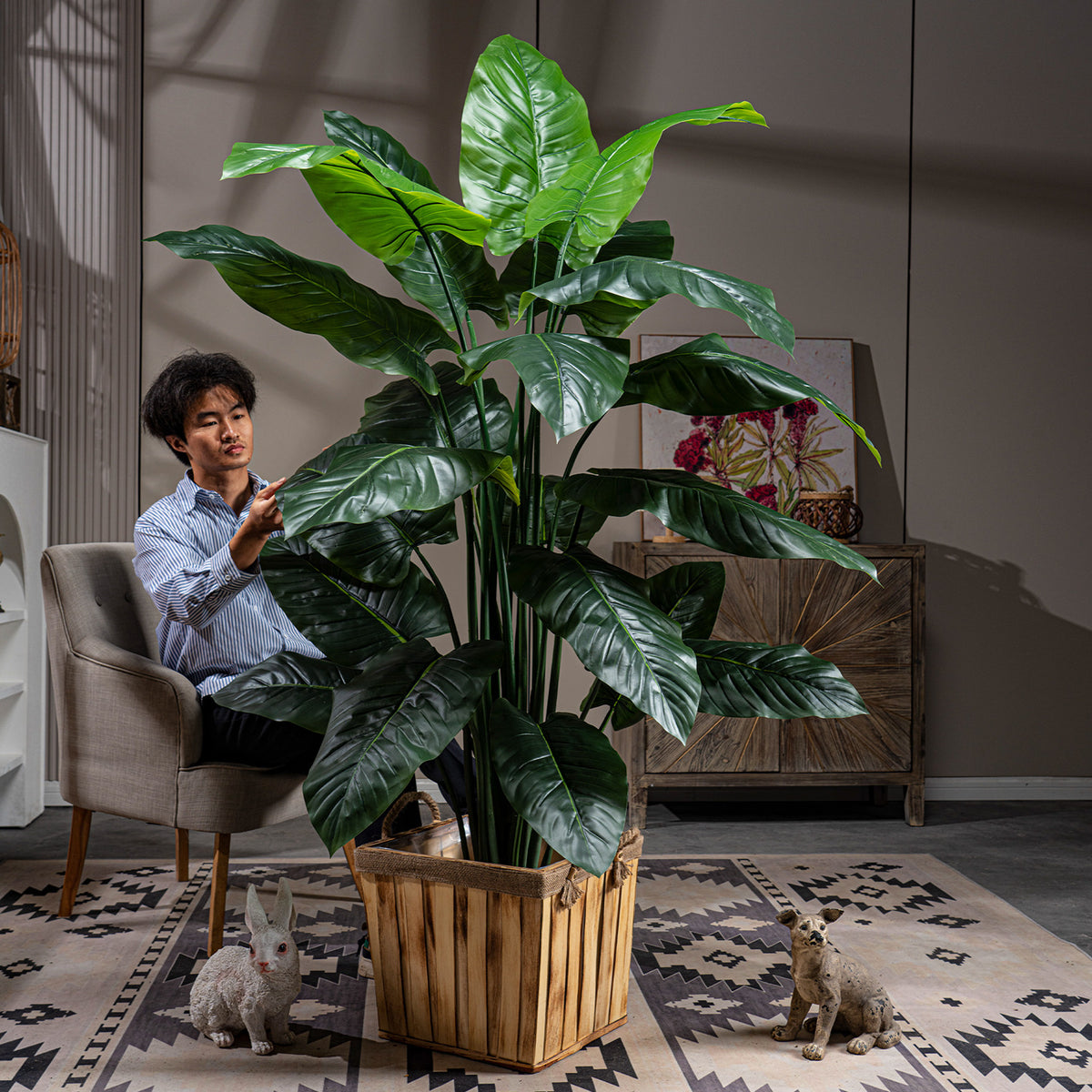 Taro Tree - Life-like Artificial