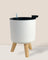 Self Watering Pot with Stand - Medium