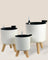 Self Watering Pot with Stand - Small