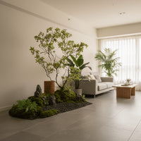 Special Shaped Drunken Wood Tree - Real-Trunk Artificial