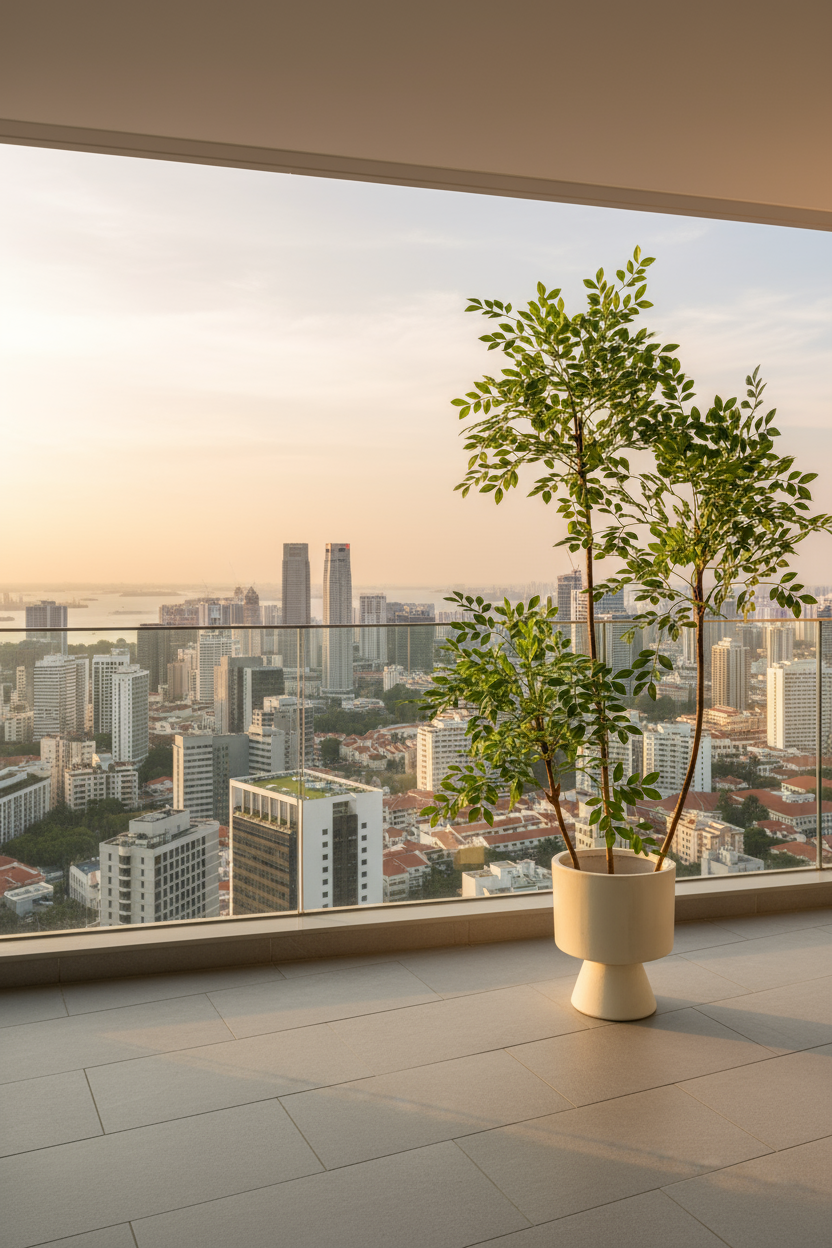 Chinese Money Tree (Life-like Artificial) - Potted plant -  Tumbleweed Plants