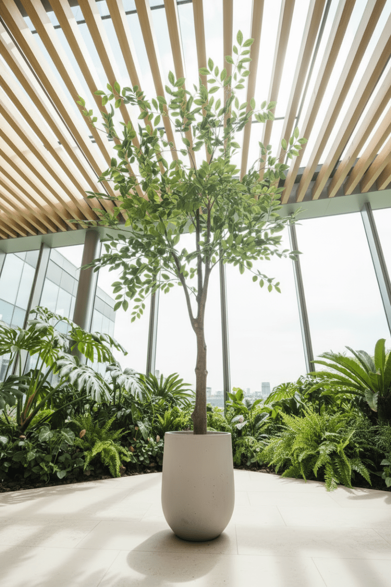 Elm Money Tree (Life - like Artificial) - Potted plant - 5300952242268 - Tumbleweed Plants - Online Plant Delivery Singapore