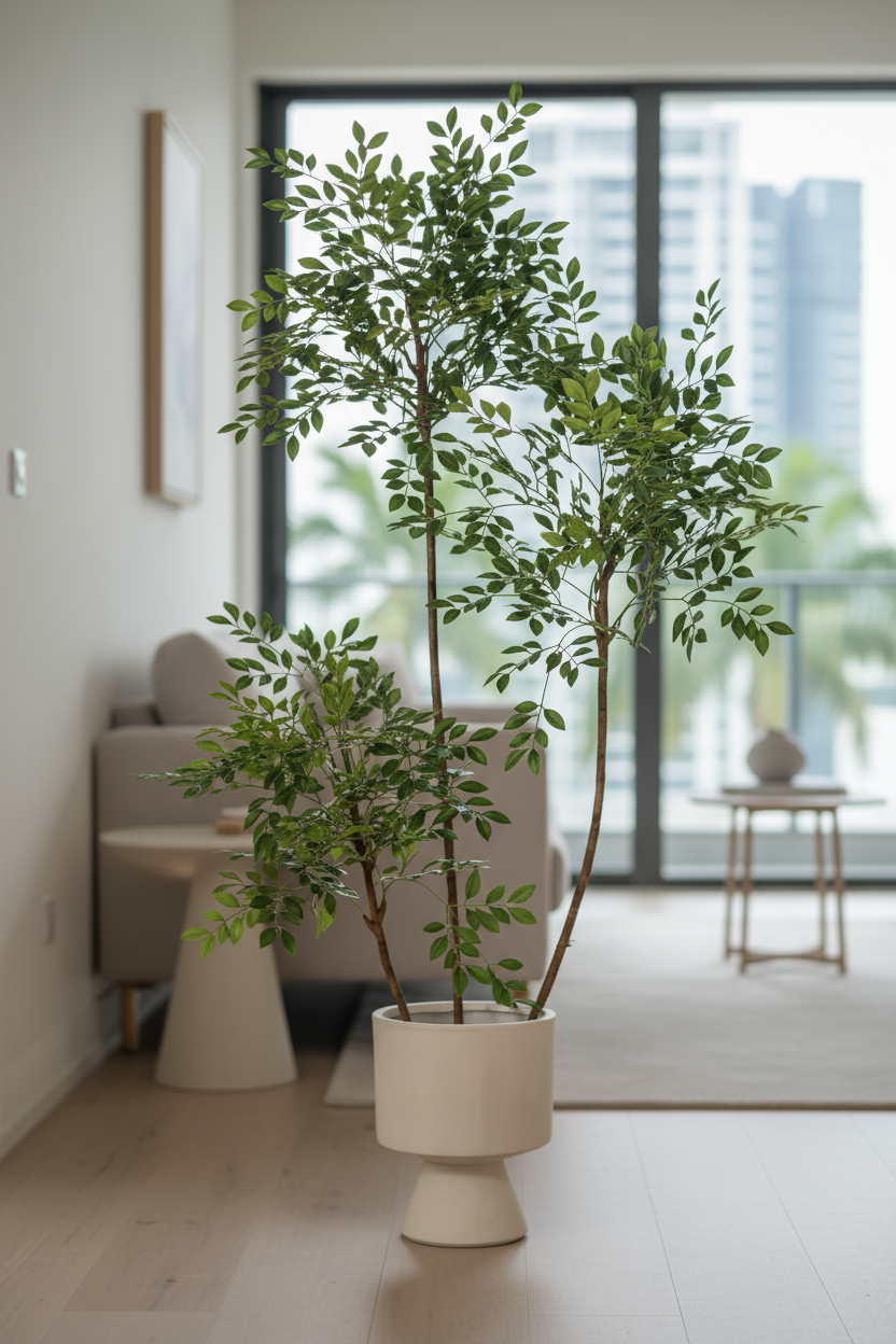 Chinese Money Tree (Life-like Artificial) - Potted plant -  Tumbleweed Plants