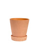 Terracotta Pot with Tray - XS