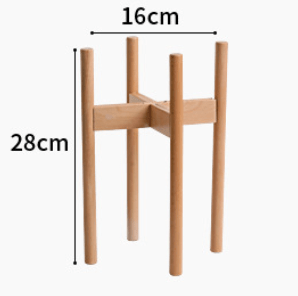 Wooden Plant Stands - Plant Stand - PLAN - WOOD - SMLWLN - 6910 - Tumbleweed Plants - Online Plant Delivery Singapore