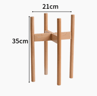 Wooden Plant Stands - Plant Stand - PLAN - WOOD - SMLWLN - 6910 - Tumbleweed Plants - Online Plant Delivery Singapore