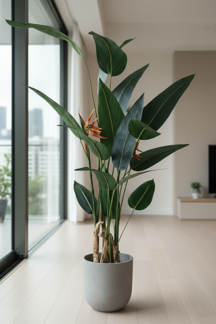 Artificial Heliconia Plant - Potted plant -  Tumbleweed Plants