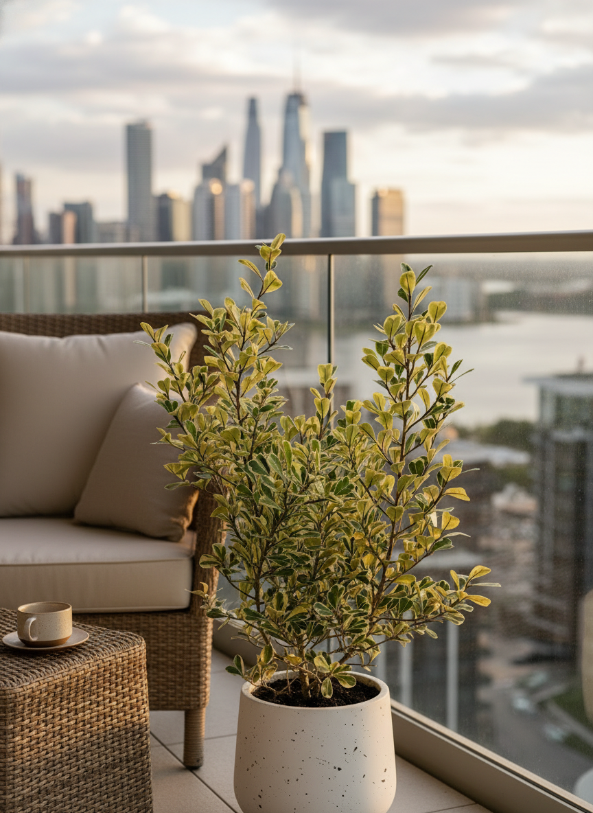 Ficus Triangularis Variegated