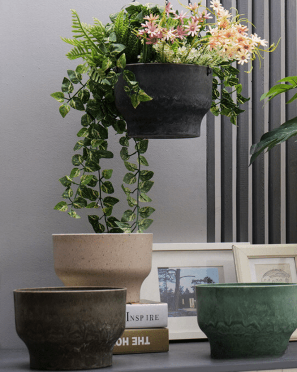 AirStone Aura Pot - Pots - 4953948678135 - 01 - Tumbleweed Plants - Online Plant Delivery Singapore