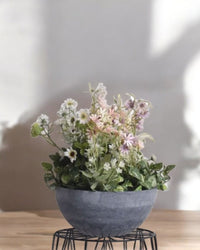 AirStone Bowl Pot (L) - Pots - 4612938219301 - Tumbleweed Plants - Online Plant Delivery Singapore