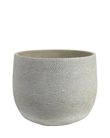 Bauble Planter - Pearl White