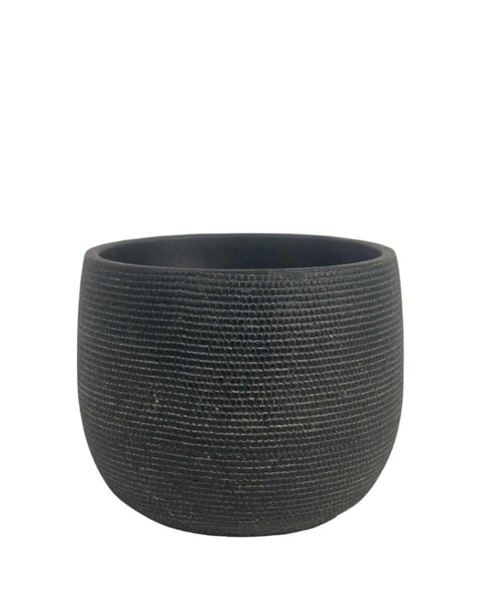 Bauble Planter - Quartz Black - Pots - Tumbleweed Plants - Online Plant Delivery Singapore