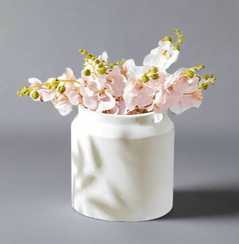 Canister Planter XL - white / 29 x 32