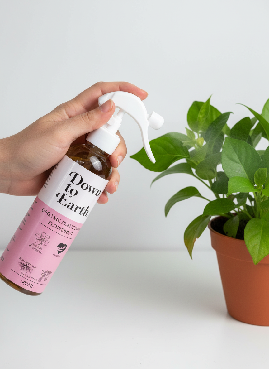 Down To Earth. Flowering Plant Food