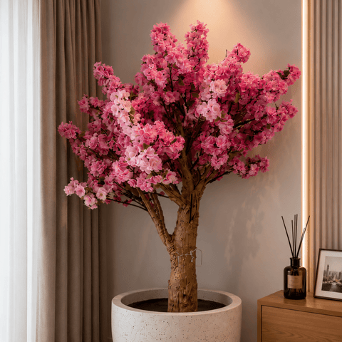 Cherry Blossom - Real-Trunk Artificial Tree