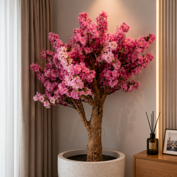 Cherry Blossom - Real-Trunk Artificial Tree