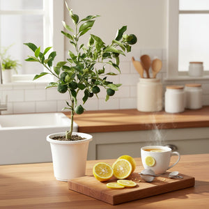Citrus Hanayu - Yuzu (Japan) - Potted plant - POTT - YUZU - GRW - 7428 - Tumbleweed Plants - Online Plant Delivery Singapore