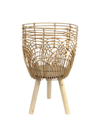 Coachella Basket with Stand - Medium - Stand - Tumbleweed Plants - Online Plant Delivery Singapore