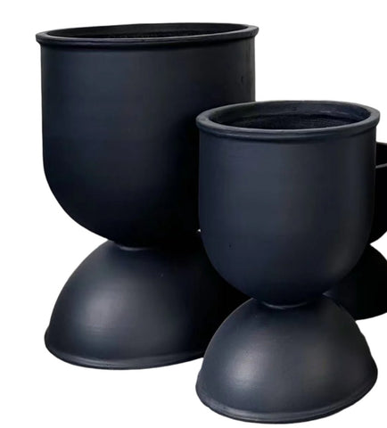 Copa Planter Large - black / 28 x 28 (L)