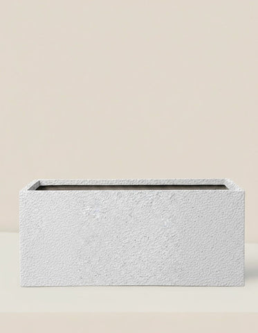 COSMOS Planter Box - Galaxy White / 100x42x42