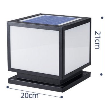 Cube Column Solar Garden Lights - Garden Lights - 5507534729460 - Tumbleweed Plants - Online Plant Delivery Singapore