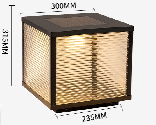 Cube Column Solar Garden Lights - Garden Lights - 5507534729463 - Tumbleweed Plants - Online Plant Delivery Singapore