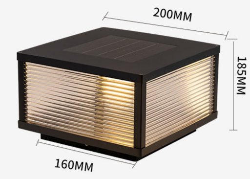 Cube Column Solar Garden Lights - Garden Lights - 5507534729463 - Tumbleweed Plants - Online Plant Delivery Singapore