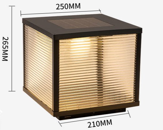 Cube Column Solar Garden Lights - Garden Lights - 5507534729463 - Tumbleweed Plants - Online Plant Delivery Singapore