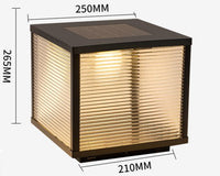 Cube Column Solar Garden Lights - Garden Lights - 5507534729463 - Tumbleweed Plants - Online Plant Delivery Singapore