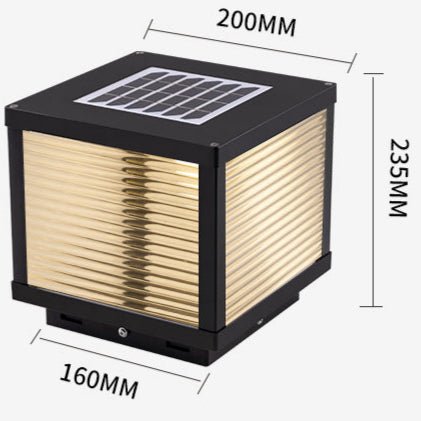 Cube Column Solar Garden Lights - Garden Lights - 5507534729463 - Tumbleweed Plants - Online Plant Delivery Singapore