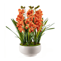 Cymbidium Flowers Arrangement (Faux) - Artificial Plant - 1838465442990002181 - 0 - Tumbleweed Plants - Online Plant Delivery Singapore