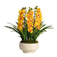 Cymbidium Flowers Arrangement (Faux) - Artificial Plant - 1838465442990002180 - 0 - Tumbleweed Plants - Online Plant Delivery Singapore