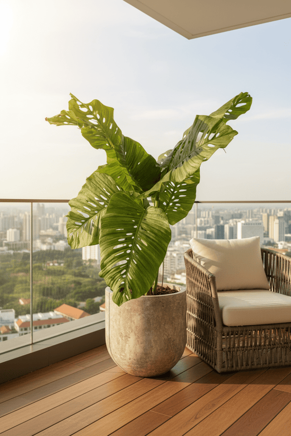 Rhaphidophora × Swiss Monstera Hybrid (One - of - a - Kind Specimen) - Potted plant - POTT - RHAP - GRW - 7478 - Tumbleweed Plants - Online Plant Delivery Singapore