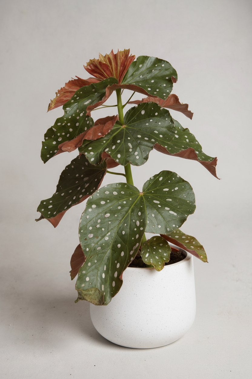 Polka Dot Begonia - Potted plant -  Tumbleweed Plants