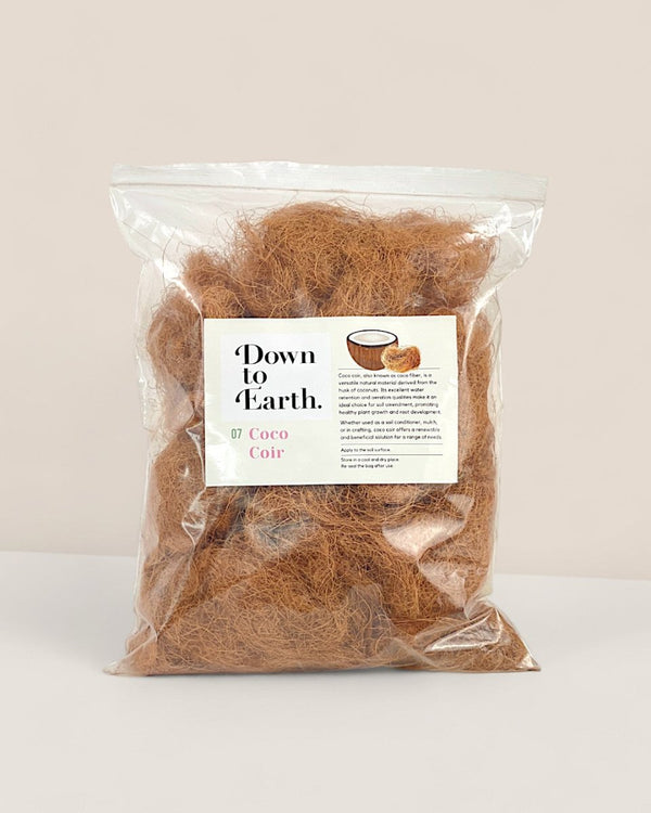 Down to Earth. Coco Coir 07 - small - Potting mix - Tumbleweed Plants - Online Plant Delivery Singapore