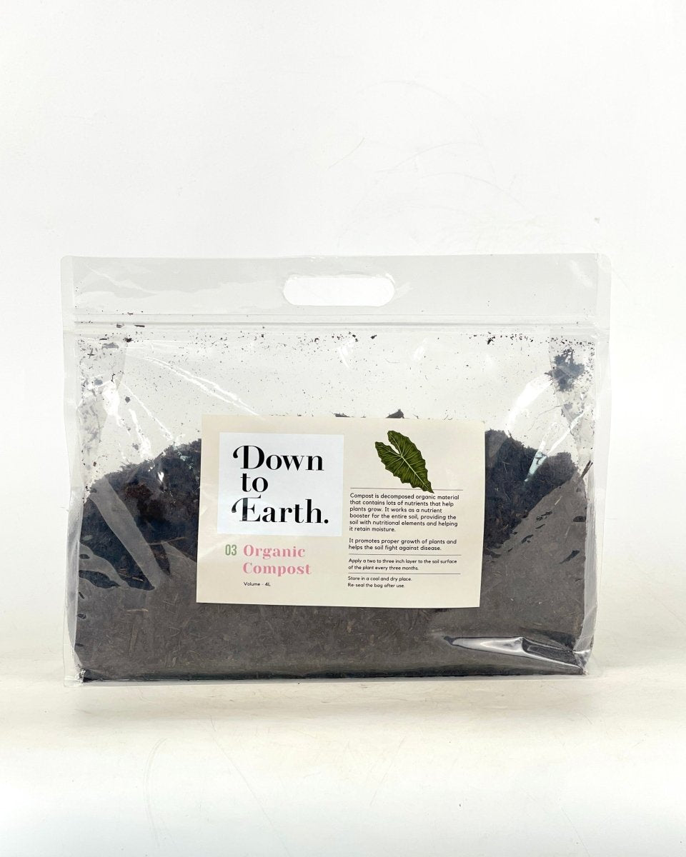 Down To Earth. Organic Compost 03 - Compost - Tumbleweed Plants - Online Plant Delivery Singapore