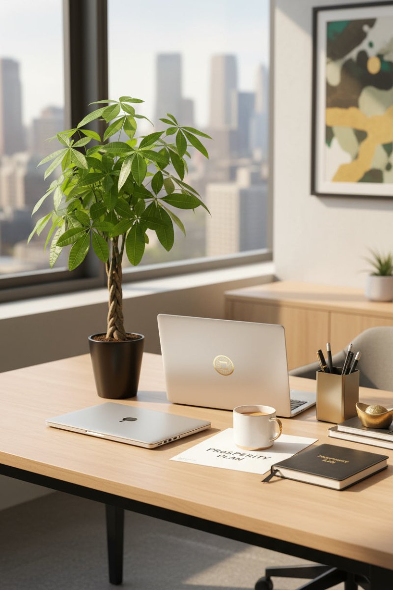 Money Tree Mini - Potted plant - GIFT - MINI - GRW - 3350 - Tumbleweed Plants - Online Plant Delivery Singapore