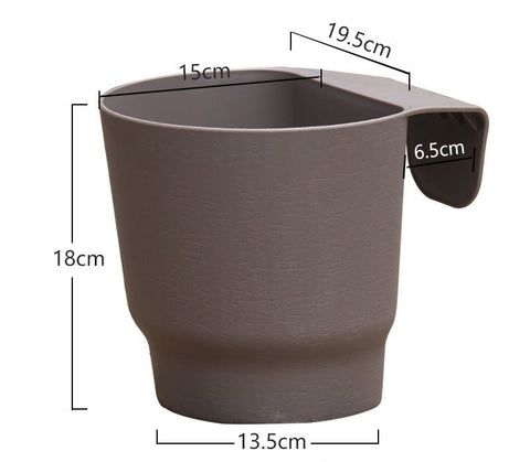 EasyRail Pot - small gray