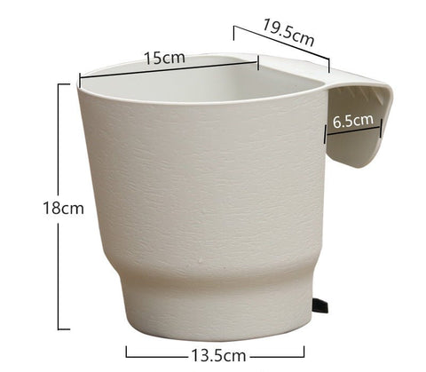 EasyRail Pot - small white