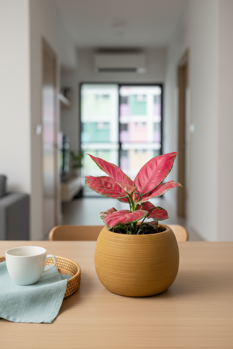 Aglaonema Red (Green Stems) - Potted plant -  Tumbleweed Plants