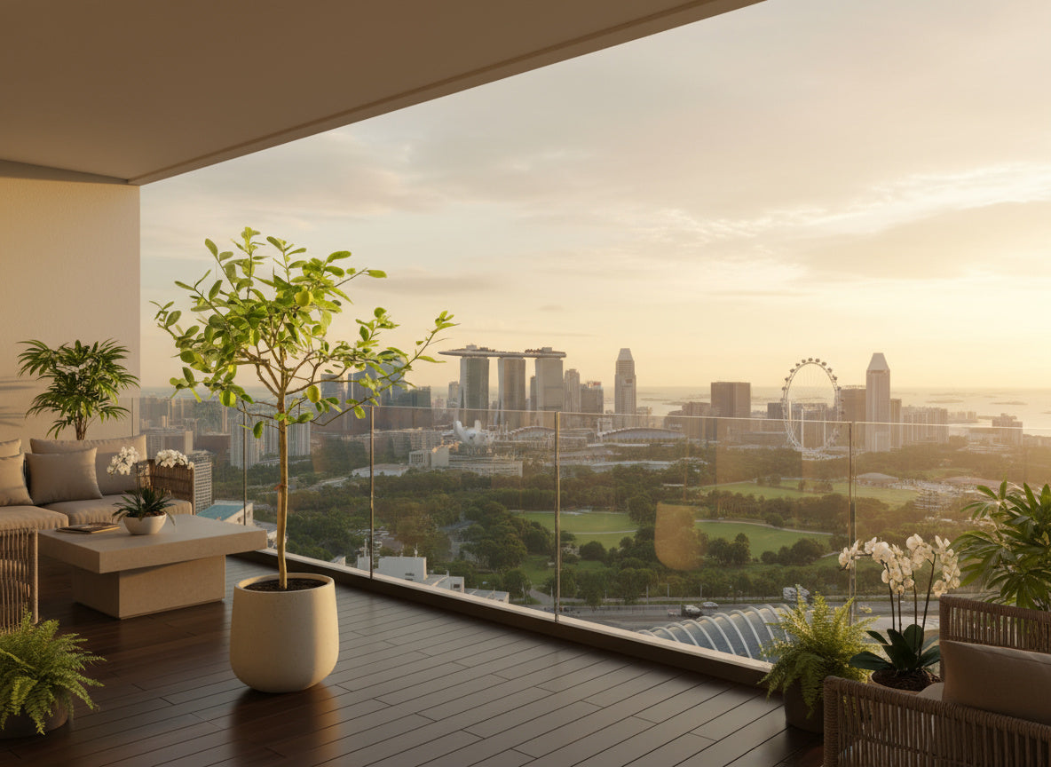 Lemon Tree Tall (1.5m) - Potted plant -  Tumbleweed Plants